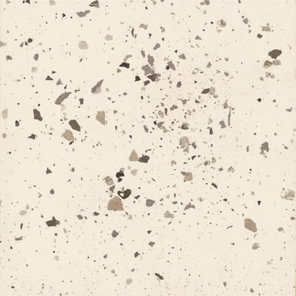 Carnival White Terrazzo Floor Tiles – Matt