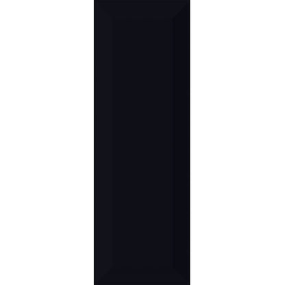 Classic Black Bevelled Tiles - Gloss