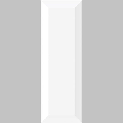 Classic White Bevelled Tiles - Gloss