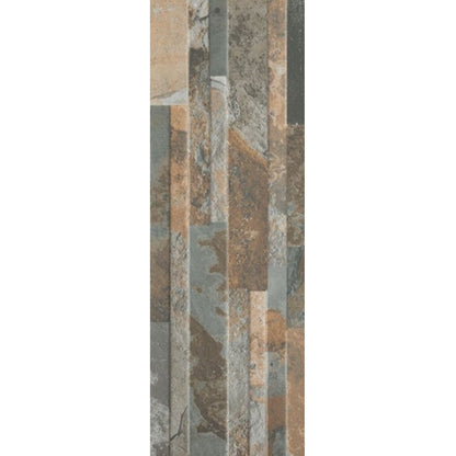 Cross Magma Porcelain Split Face Tiles
