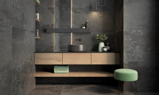 Cumbria Black Slate Effect Tiles