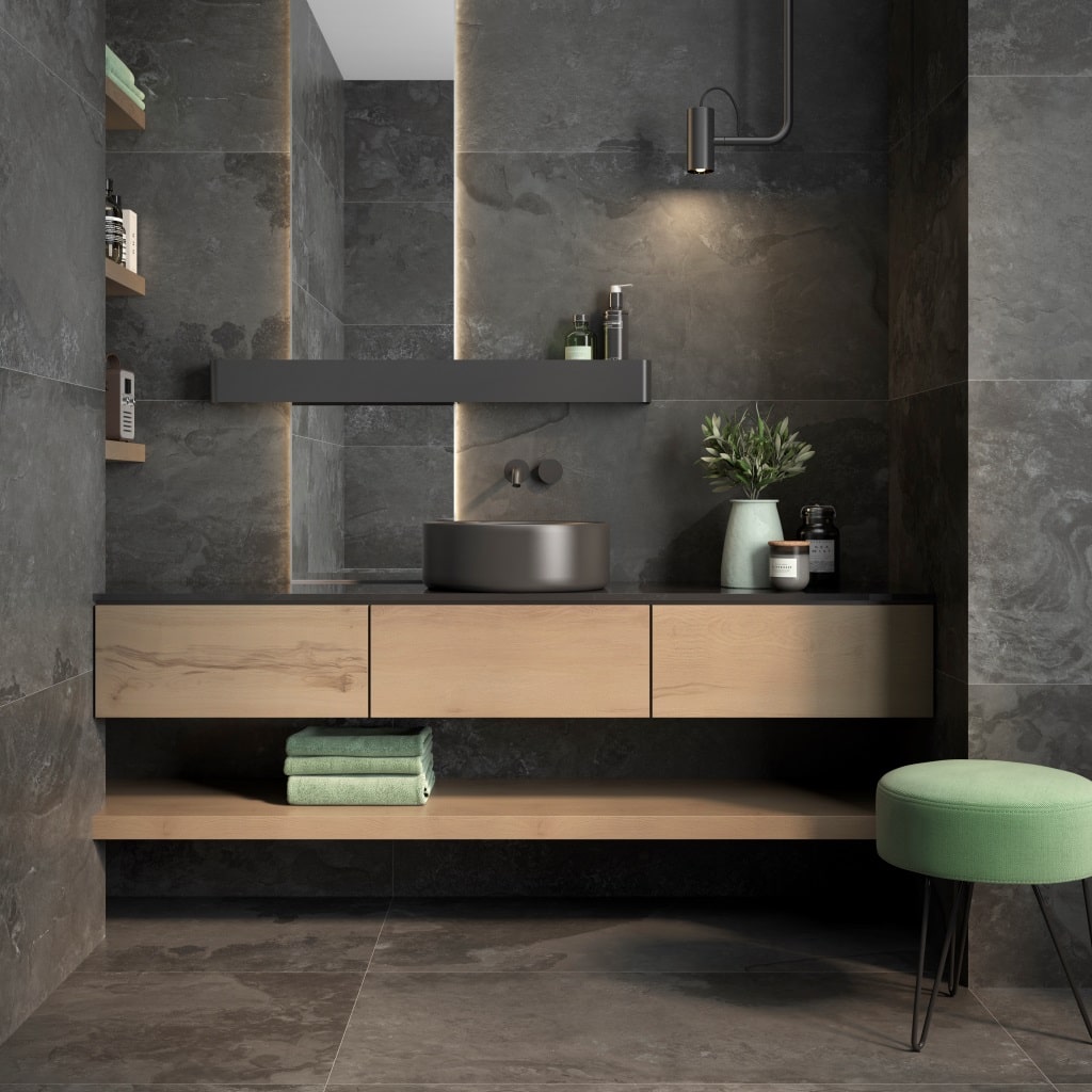 Cumbria Black 60 x 120 Tiles