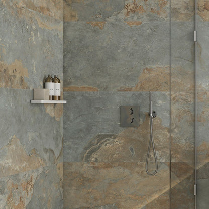 Cumbria Light Grey Slate Effect Tiles
