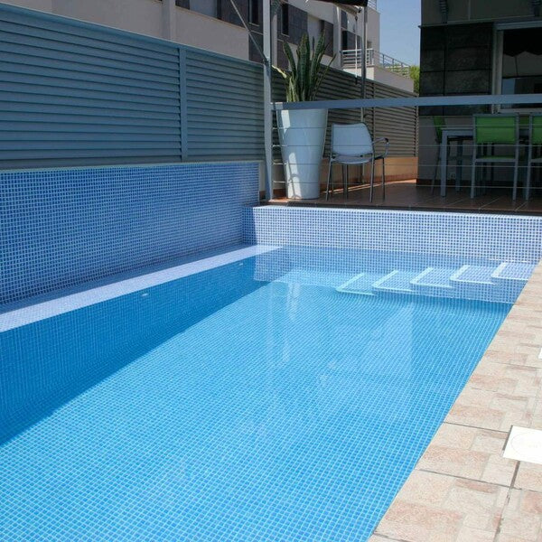 ark Blue Mosaic Slip Resistant Tiles - R11 rated