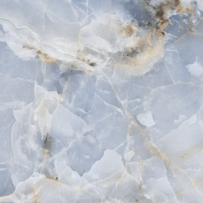 Darwen Blue Gloss Tiles - Marble Effect