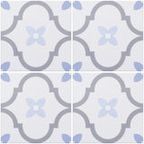 Delfos Vintage Blue Pattern Tiles