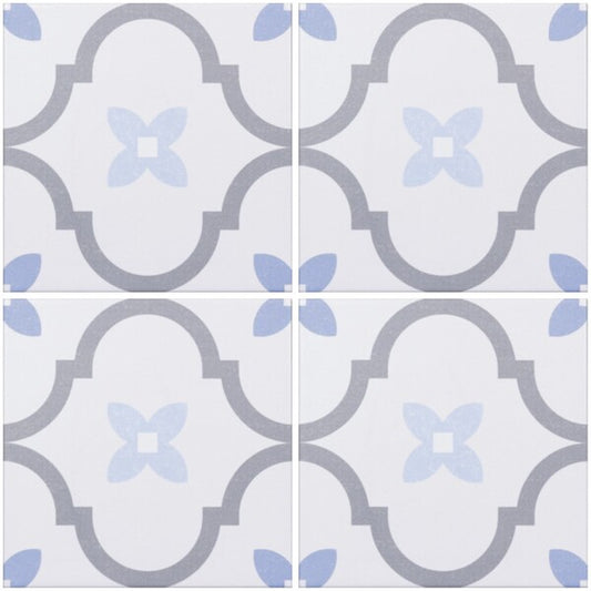 Delfos Vintage Blue Pattern Tiles