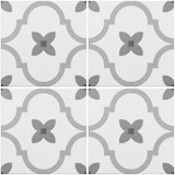 Delfos Vintage Grey Pattern Tiles