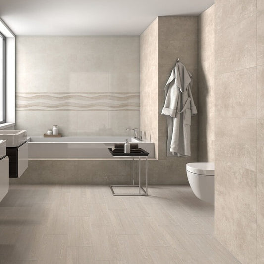 Delhi Beige Bathroom and Kitchen Tiles