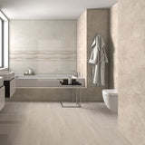 Cut Sample: Delhi Beige Bathroom and Kitchen Tiles