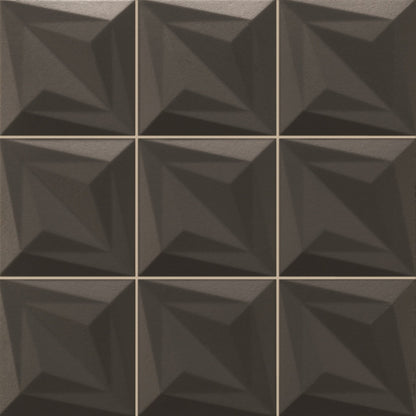 Delta Black Triangle Tile Pattern