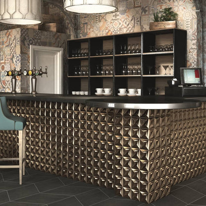 Delta Gold Tiles - Room Setting