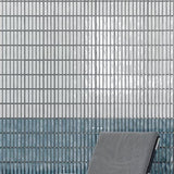 Cut Sample: Domino White Kit Kat Tiles