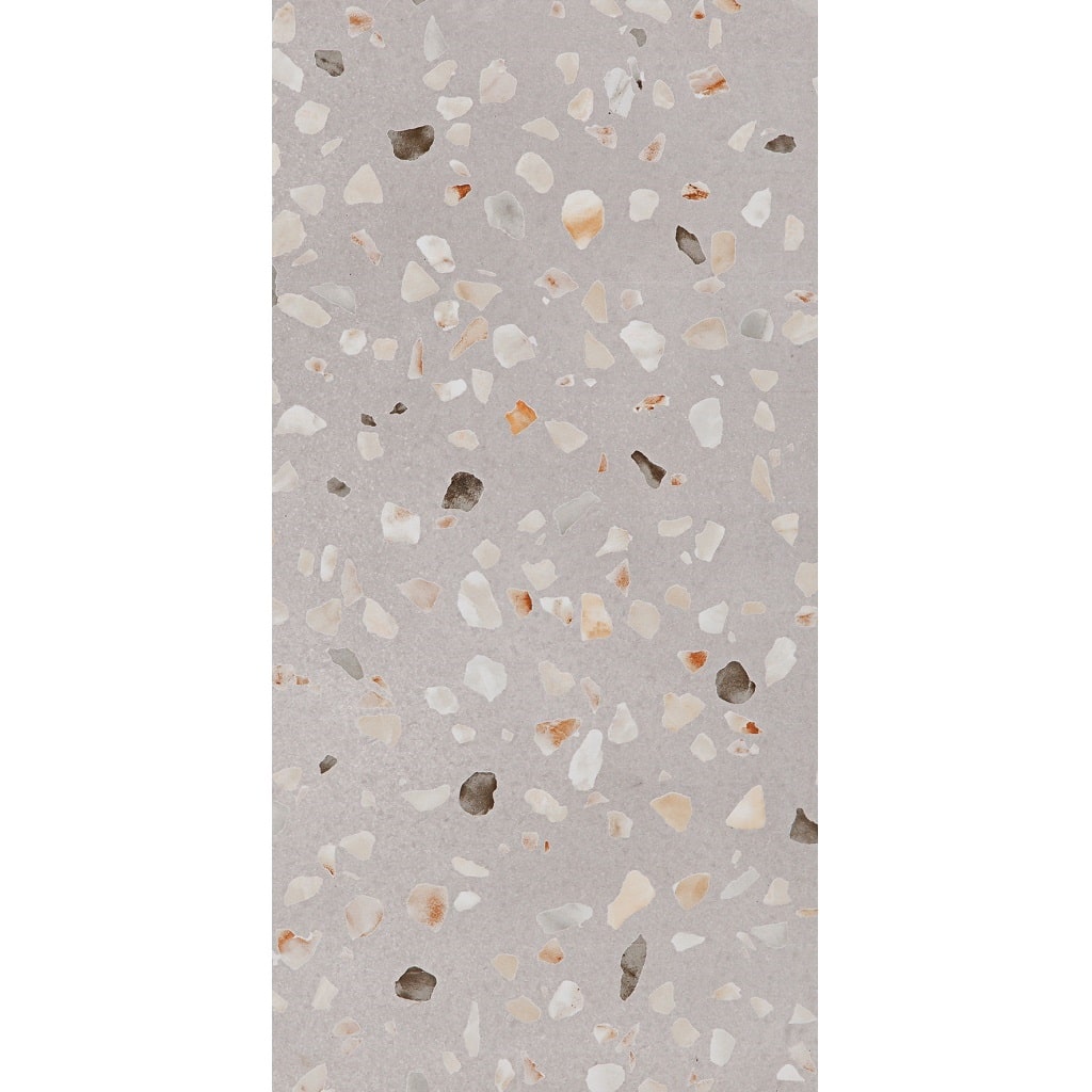Doria Grey Large Terrazzo Tiles