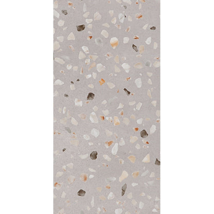 Doria Grey Large Terrazzo Tiles