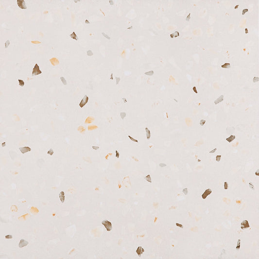 Doria Terrazzo White Tiles - Rectified