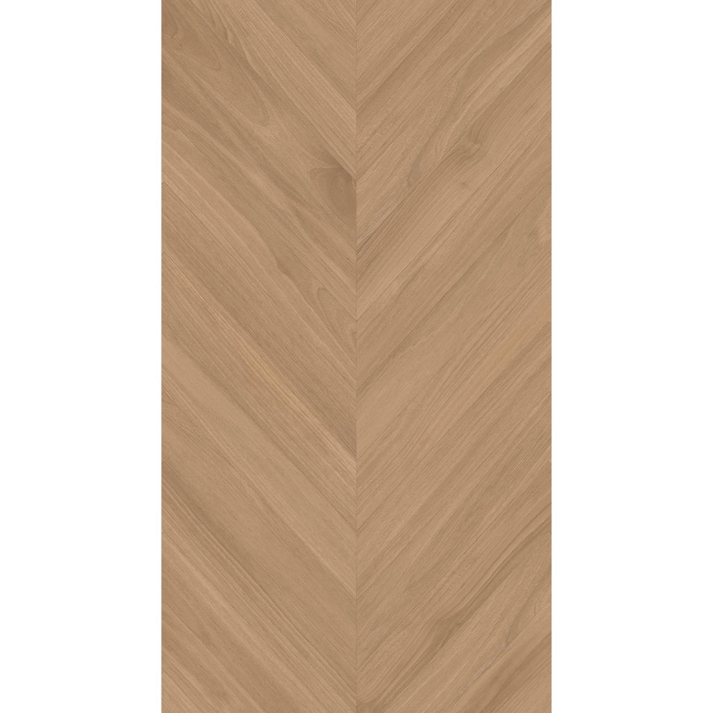 Ebony Honey Wood Effect Herringbone Tiles - Rectified