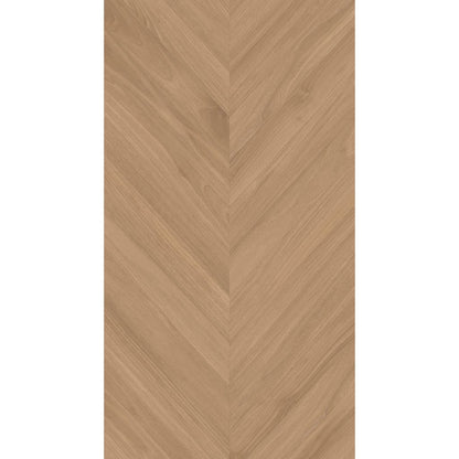 Ebony Honey Wood Effect Herringbone Tiles - Rectified