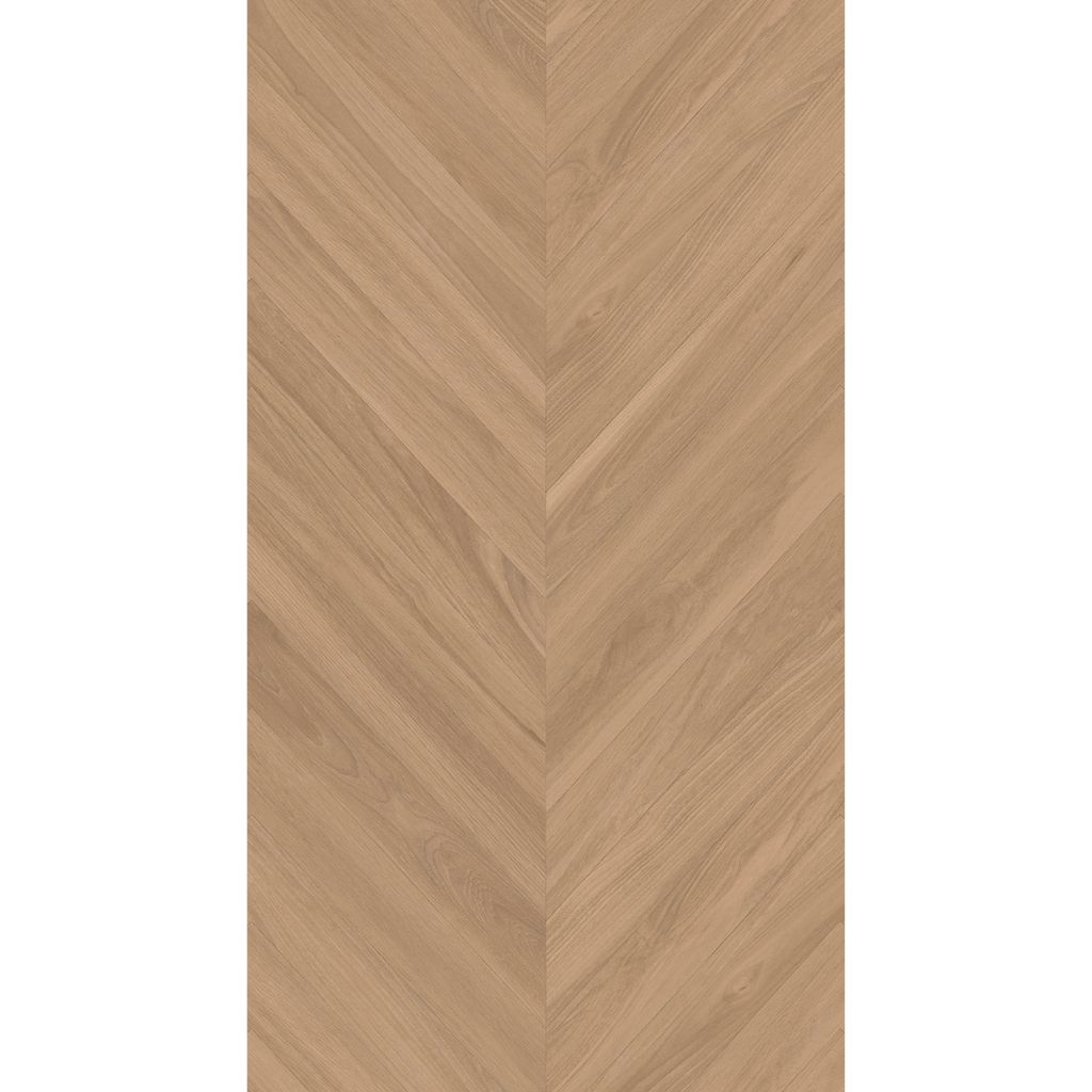 Ebony Honey Wood Effect Herringbone Tiles - Rectified