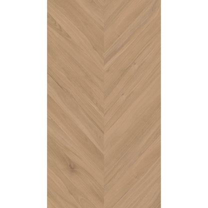 Ebony Honey Wood Effect Herringbone Tiles - Rectified