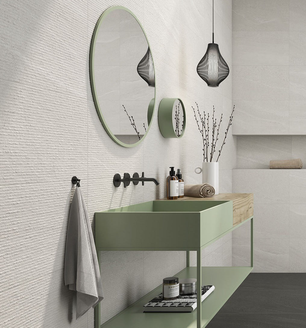 Eddystone White Decor Wall Tiles