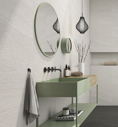 Eddystone White Decor Wall Tiles