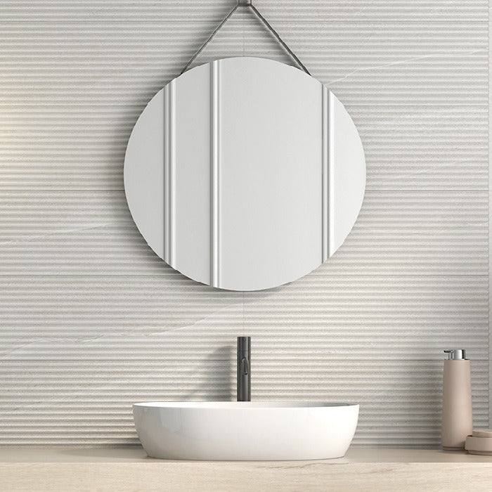 Eddystone White Decor Wall Tiles