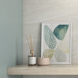 Cut Sample: Eddystone White Stone Wall Tiles