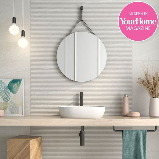 Eddystone White Decor Wall Tiles