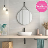 Cut Sample: Eddystone White Decor Wall Tiles