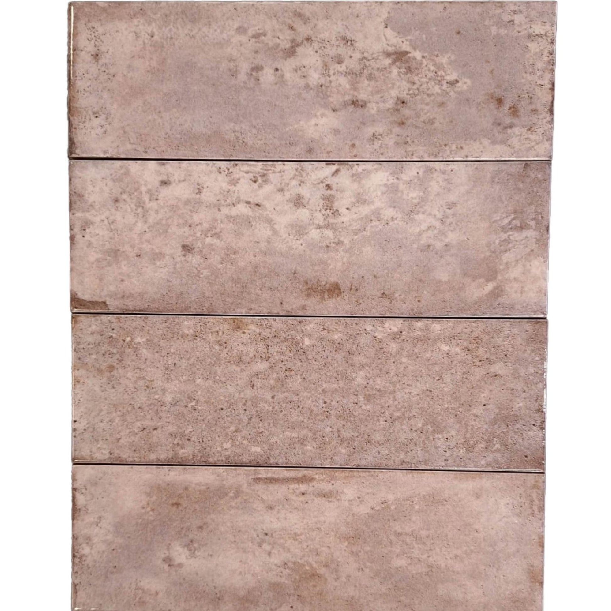 Cut Sample: Eros Pink Gloss Metro Wall Tiles