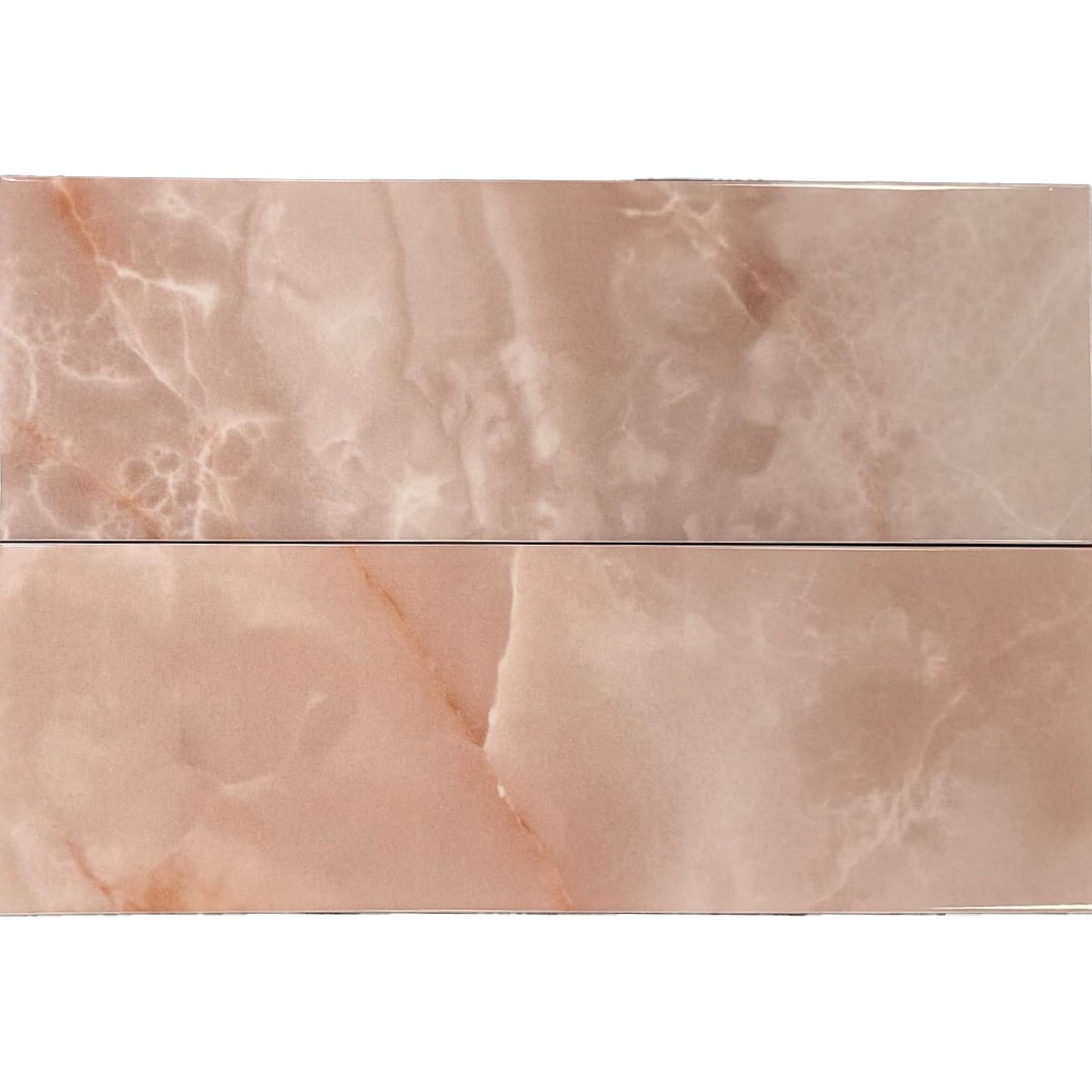 Onyx Pink Gloss Metro Wall Tiles