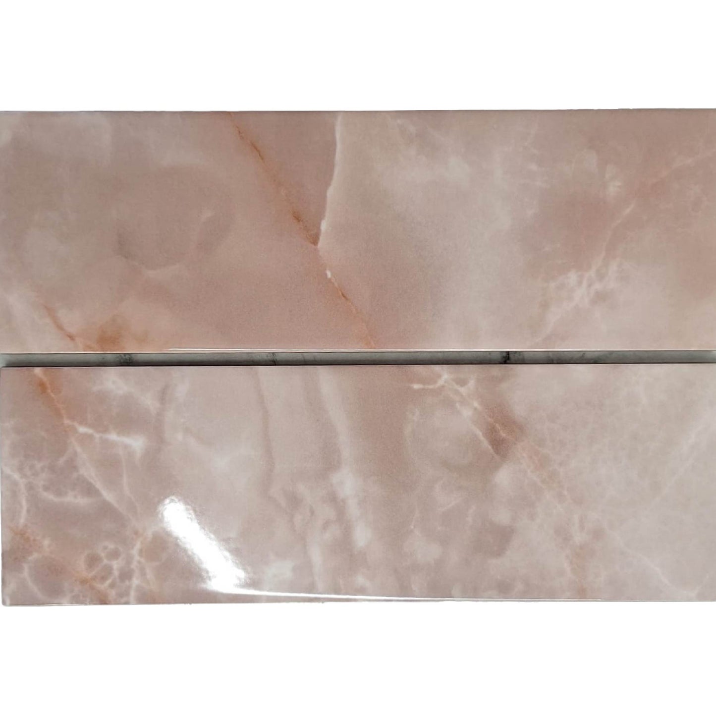 Onyx Pink Gloss Metro Wall Tiles
