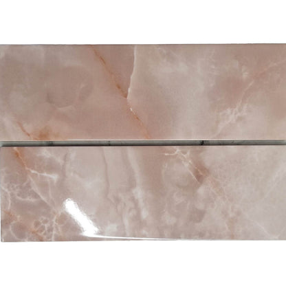 Onyx Pink Gloss Metro Wall Tiles