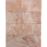 Onyx Pink Gloss Metro Wall Tiles