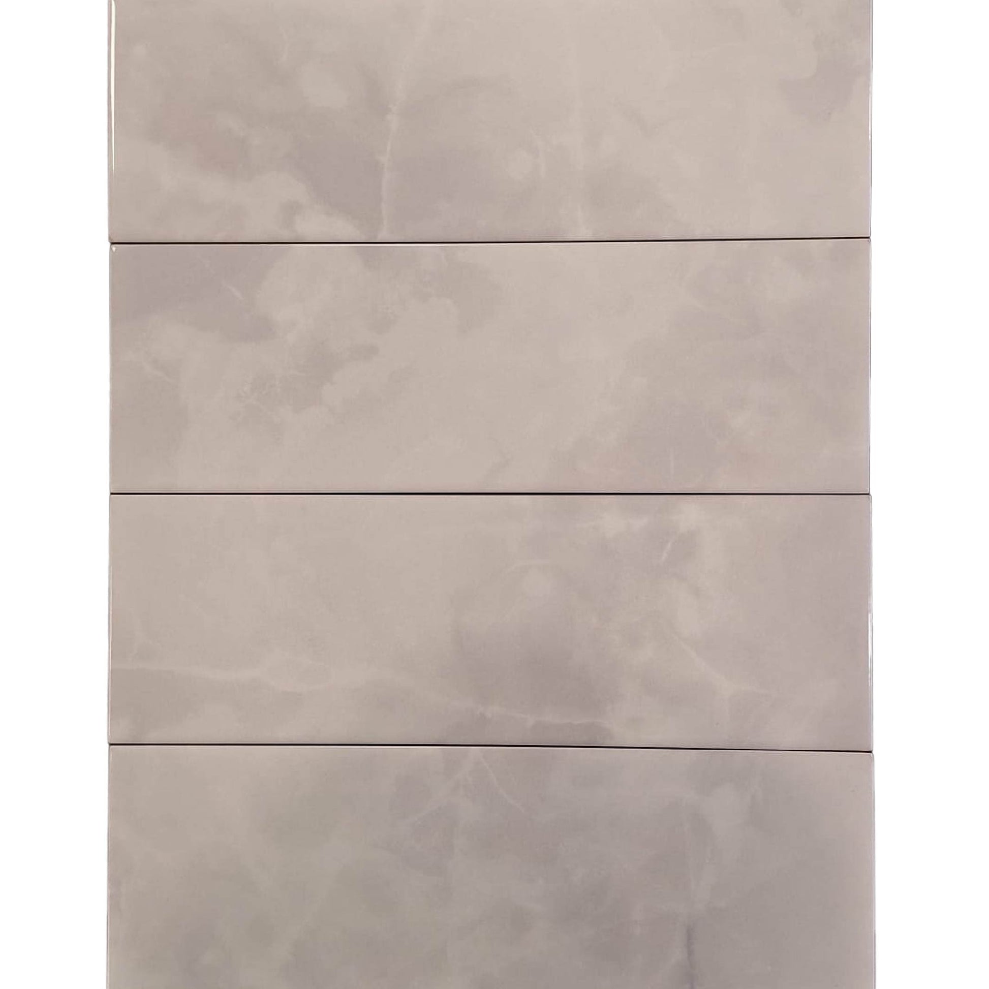 Cut Sample: Onyx Smoke Gloss Metro Wall Tiles