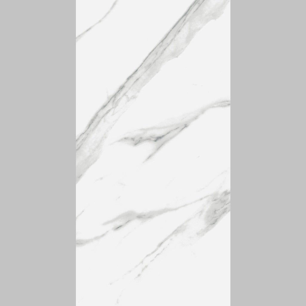 Cut Sample: Flat Marble Subway Tiles - Matt