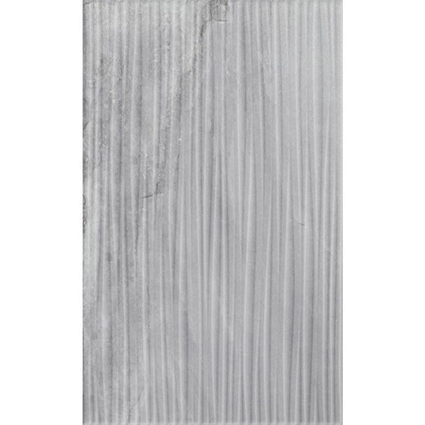 Fred Gloss Grey Patterned Wall Tiles