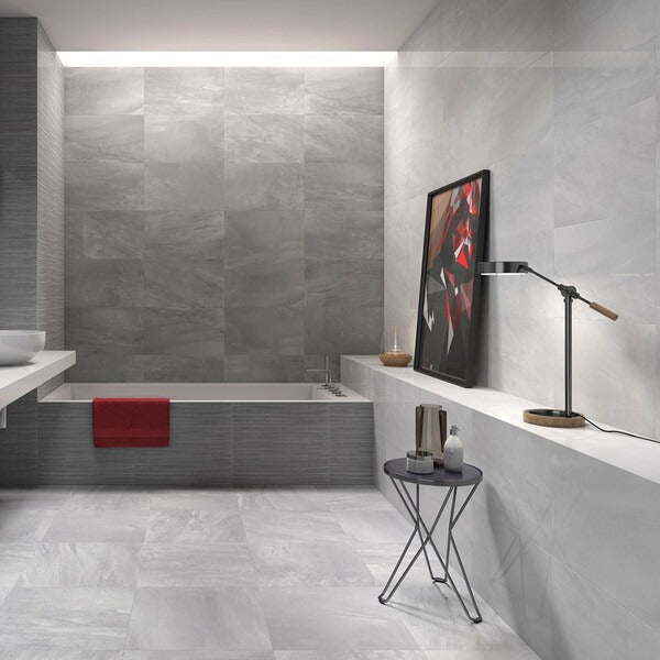 Fred Light Grey Gloss Wall Tiles