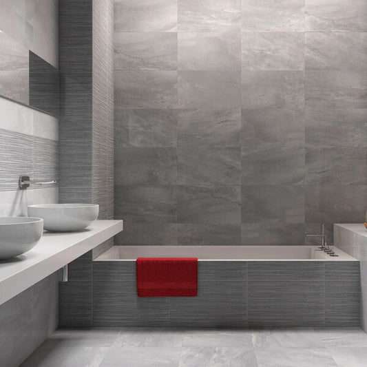 Fred Gloss Grey Wall Tiles