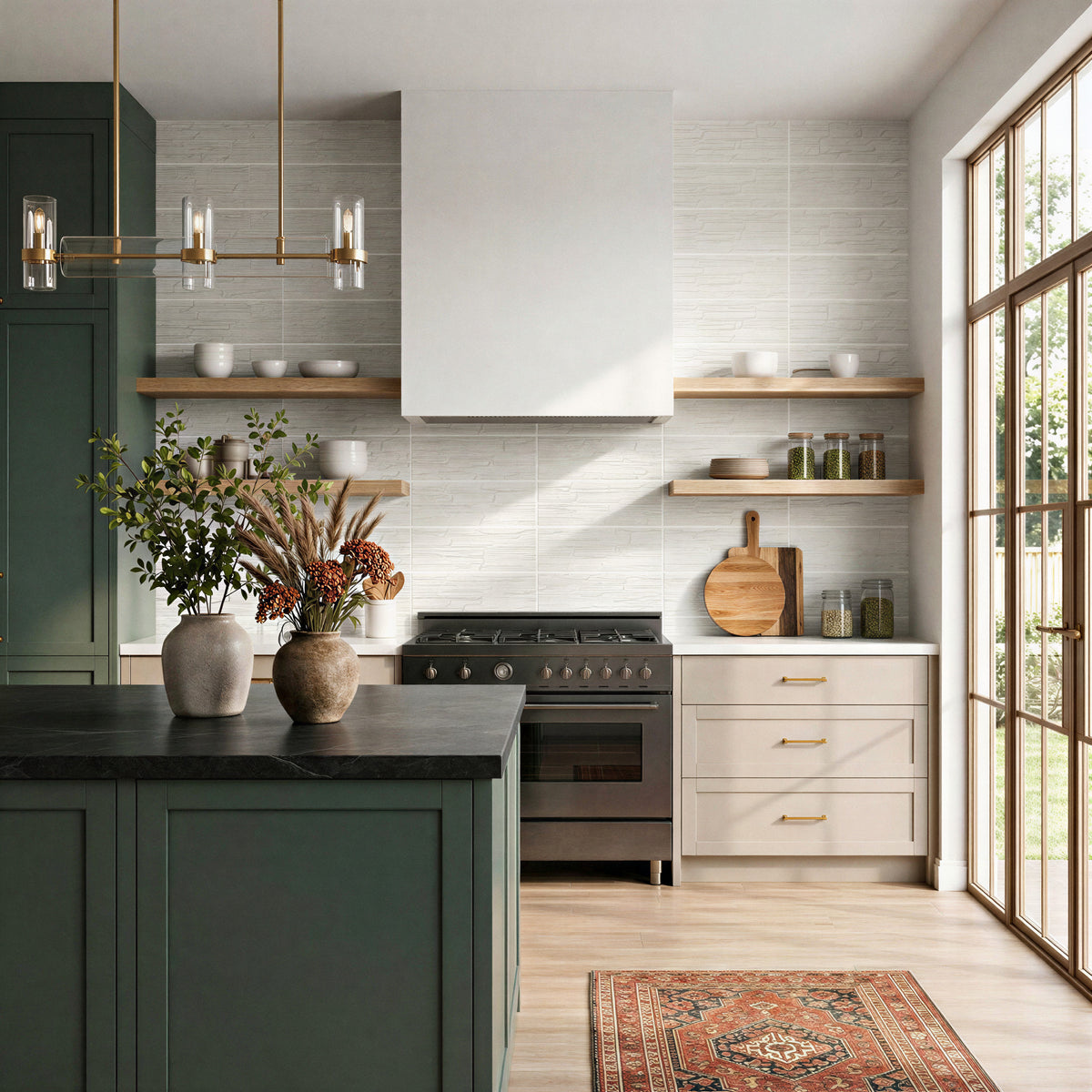 Mubi White Stone Effect Matt Wall Tiles