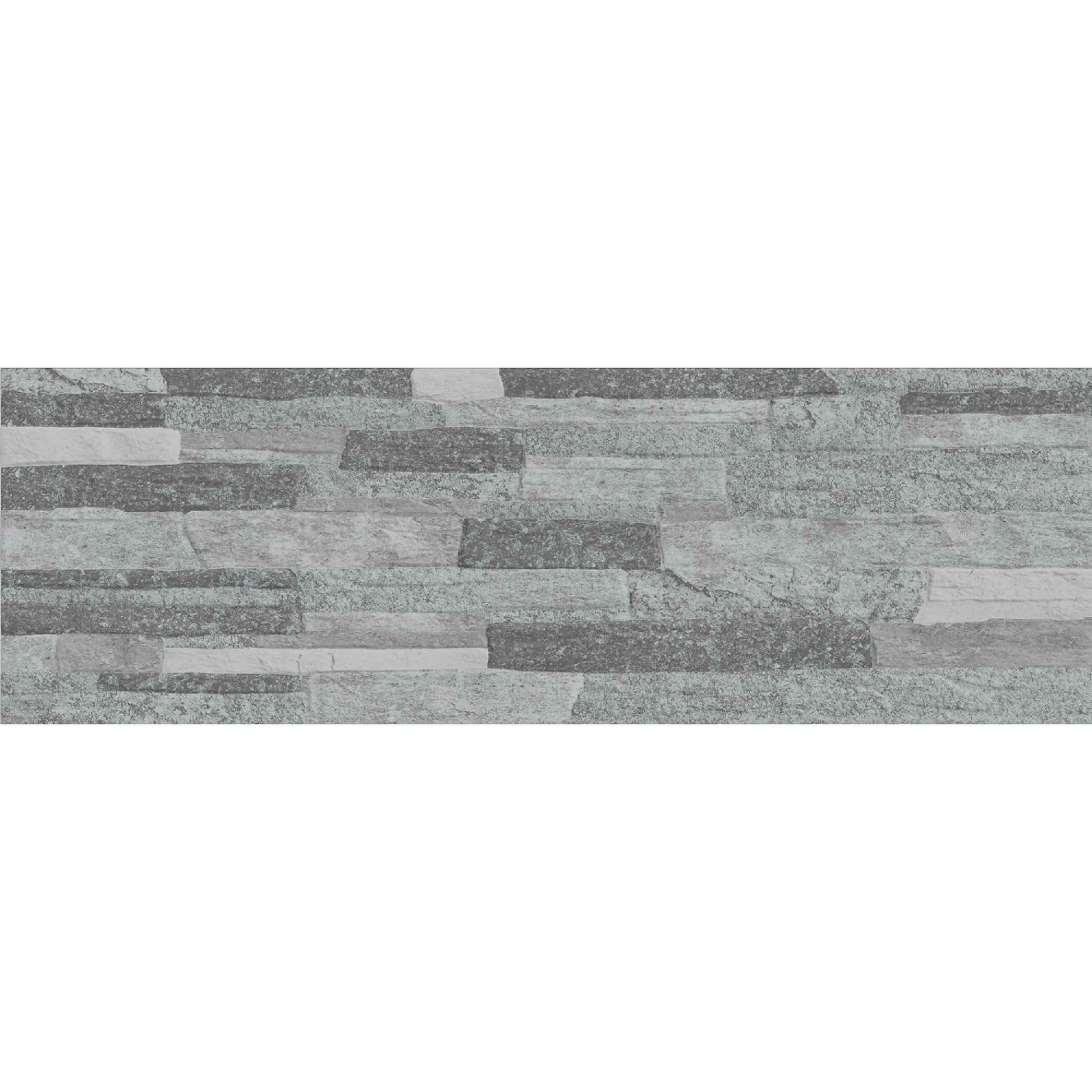 Mubi Grey Stone Effect Matt Wall Tiles