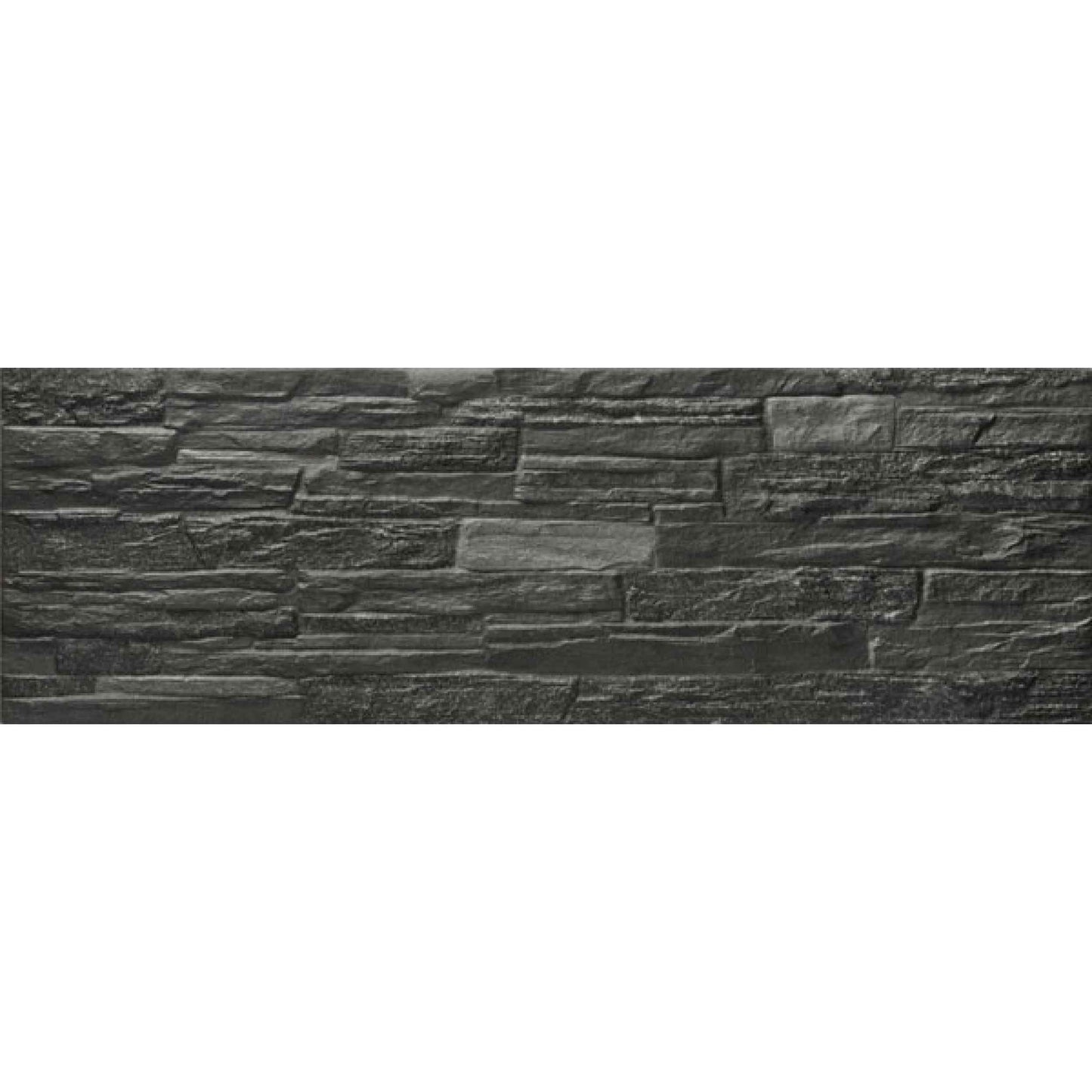 Mubi Black Stone Effect Matt Wall Tiles