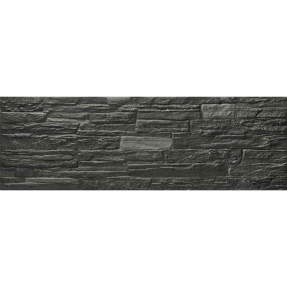 Mubi Black Stone Effect Matt Wall Tiles