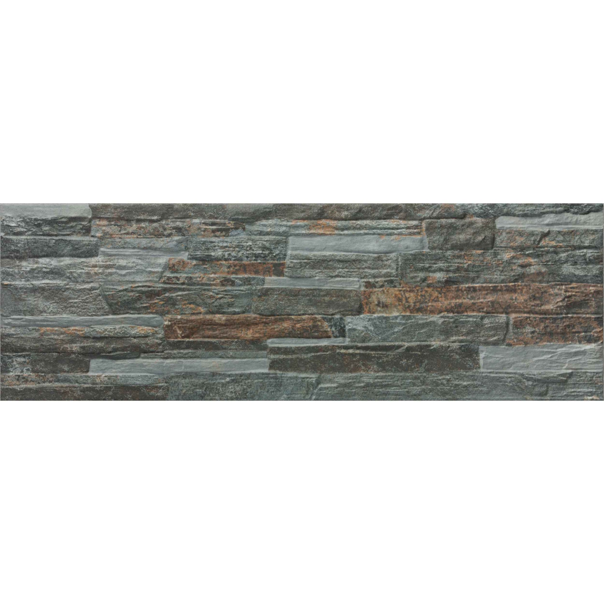 Mubi Rustic Slate Stone Effect Matt Wall Tiles