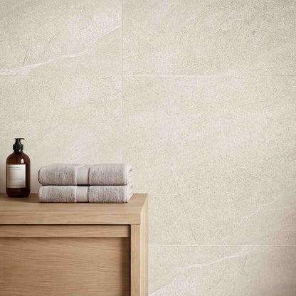 Eddystone Large White Stone Tiles