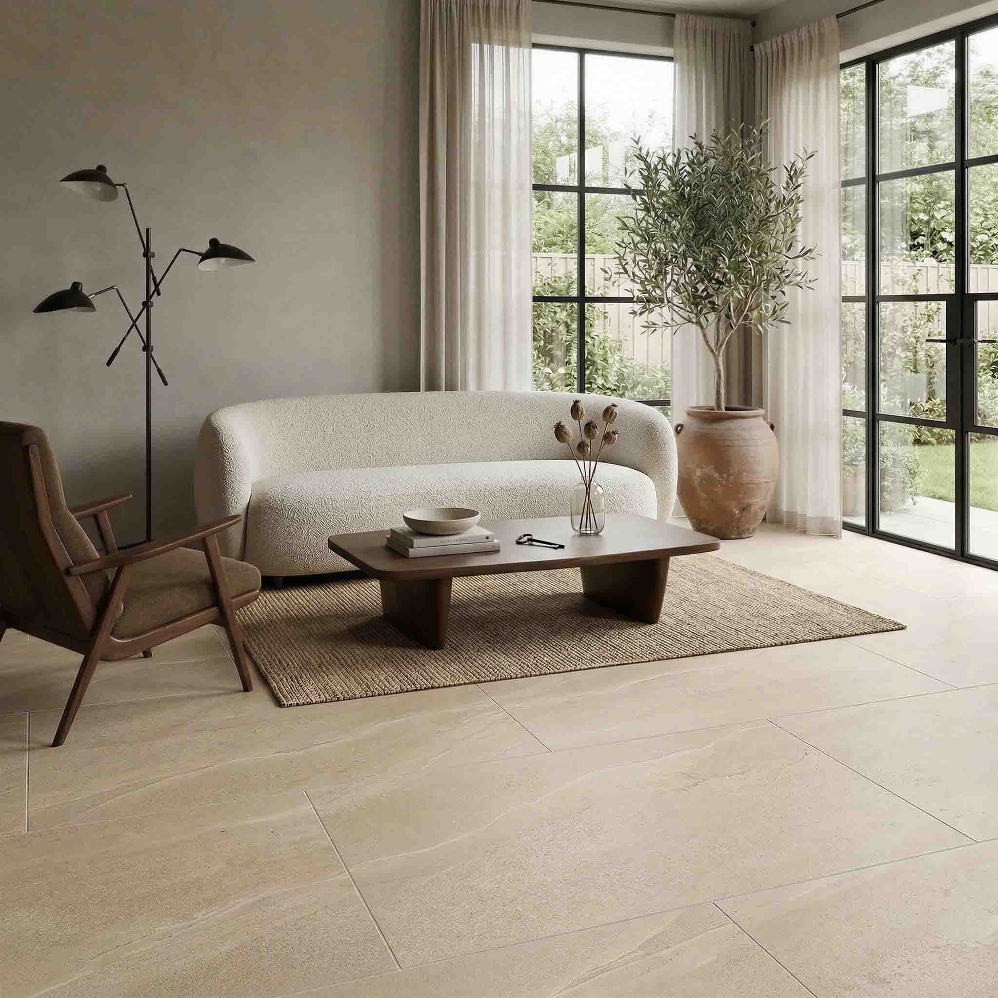 Eddystone Sand Large Stone Effect Tiles