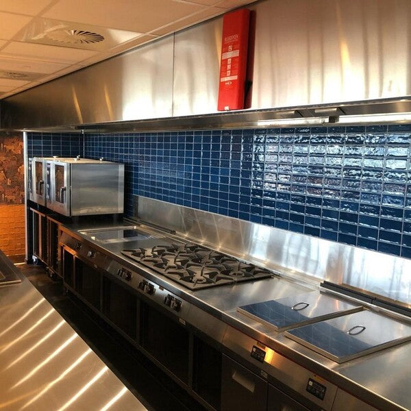 Glamour Dark Blue Subway Tiles