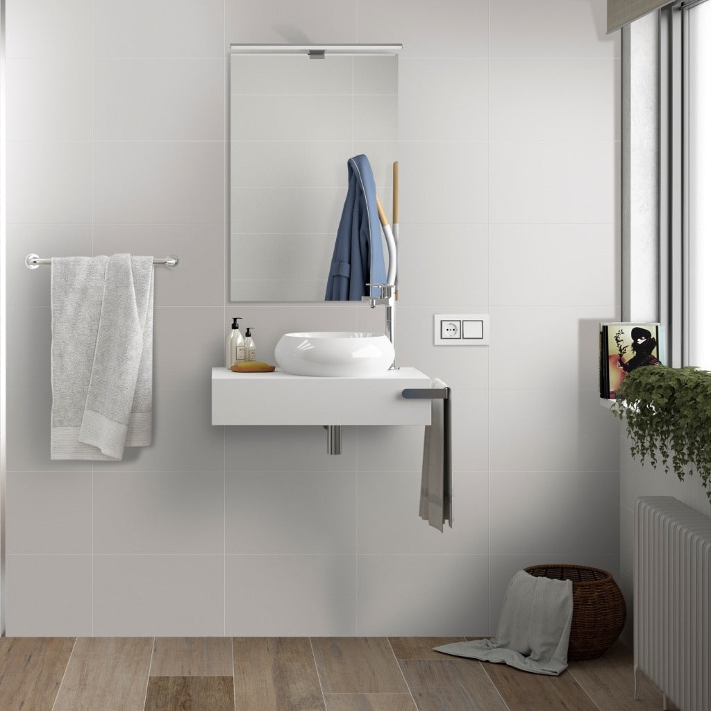 Gloss White Bathroom Tiles 