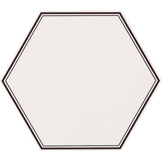 Grazia White Hexagon Wall and Floor Tiles